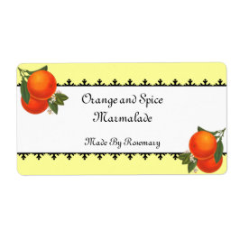 Vintages Orangen-Besteck oder Seifenkennzeichnung