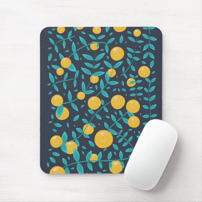 Vintages Orangenobst Mousepad (Mit Mouse)