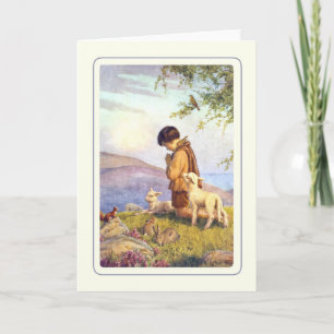 Vintages Ostern Feiertagskarte