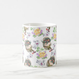 Vintages Ostern Kaffeetasse