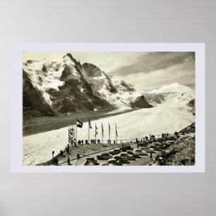 Vintages Österreich, Großglockner Poster