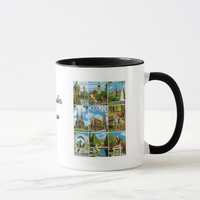 Vintages Österreich, Wien, Wien, Multiview Tasse (Rechts)