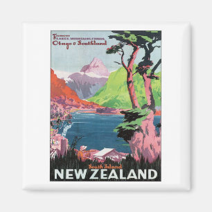 Vintages Otago Neuseeland Magnet