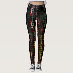 Vintages Paillette Ähnliches Leggings