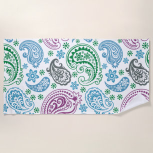 Vintages Paisley-Muster Strandtuch