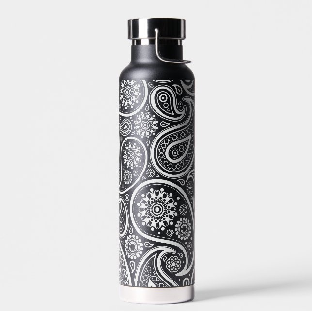 Vintages Paisley-Muster Trinkflasche (Links)