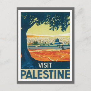 Vintages Palästina Naher Osten Postkarte