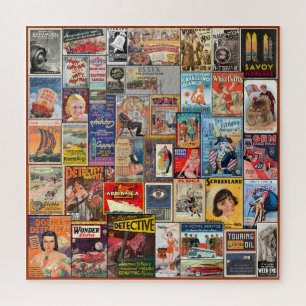 VINTAGES PAPIER EPHEMERA COLLAGE
