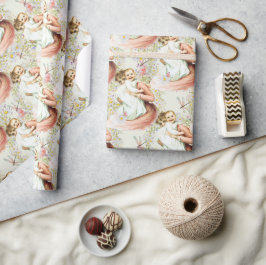 Vintages Papier für Baby Geschenkpapier