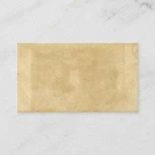 Vintages Papier mit festgehaltenem Altpapier Visitenkarte