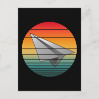 Vintages Papierflugzeug