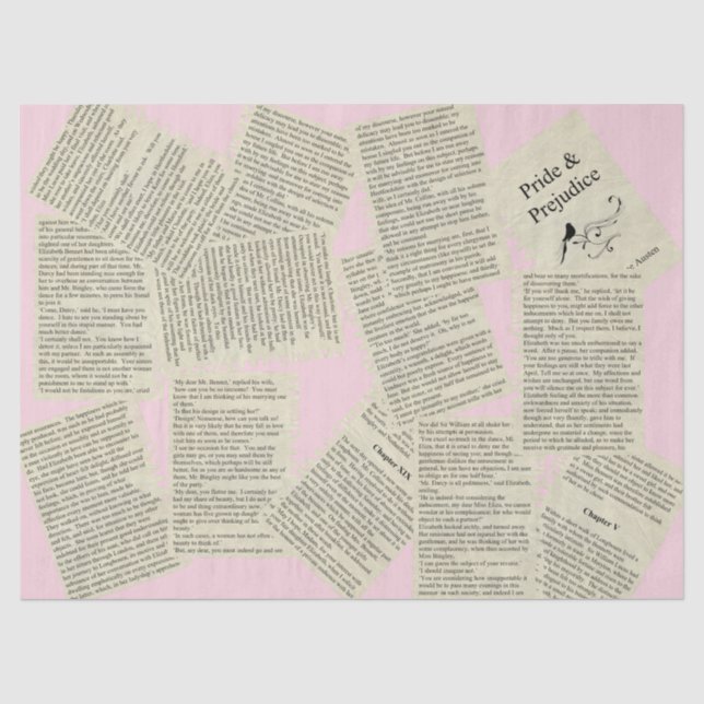 Vintages Papierpapier Seidenpapier (Vorderseite)