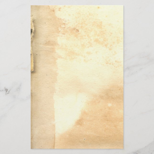 Vintages Papierstadium für das alte Buchende Briefpapier (Vorderseite)