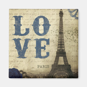 Vintages Paris Magnet