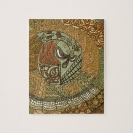 Vintages Patchwork - braun