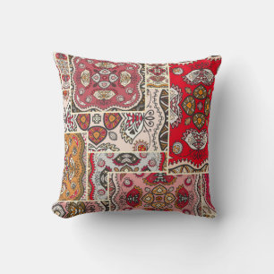 Vintages Patchwork-Quiltmuster. Vintag dekorativ Kissen