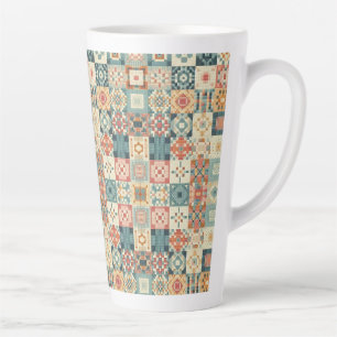 Vintages, Patchwork-Stepplook Milchtasse