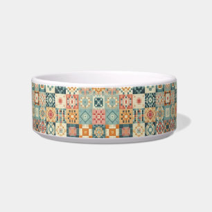 Vintages, Patchwork-Stepplook Napf