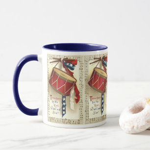 Vintages Patriotikum, Trommeln mit musikalischen B Tasse