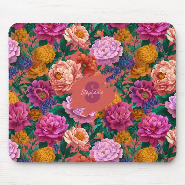 Vintages Peelingmuster Mousepad (Vorne)