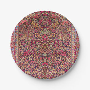 Vintages Perser-Rug-Muster Pappteller