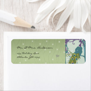 Vintages Pfauengrünes Holzkörnchen mit Sternanschr