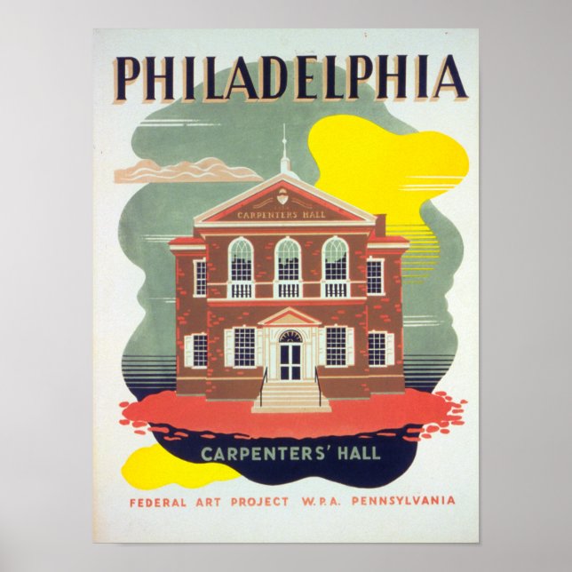 Vintages Philadelphia-Poster Poster (Vorne)