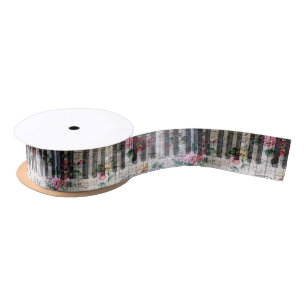Vintages Piano Satinband