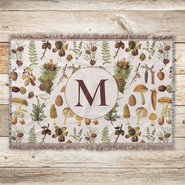 Vintages Pinienwaldmuster Decke