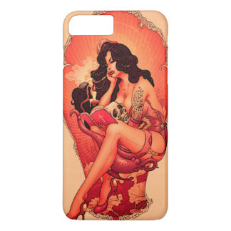 Vintages PinUp-Mädchen Case-Mate iPhone Hülle