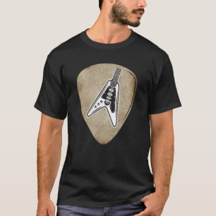 Vintages Plektrum Gitarrist Instrument Electric T-Shirt
