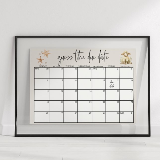 Vintages Plush Animals Baby Showdatum Poster (Von Creator hochgeladen)