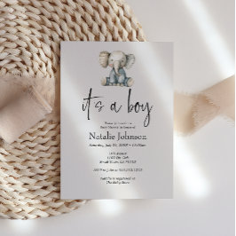 Vintages Plush Kinderzimmer Tiere Kinderdusche Einladung