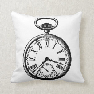 Vintages Pocket Watch Kissen