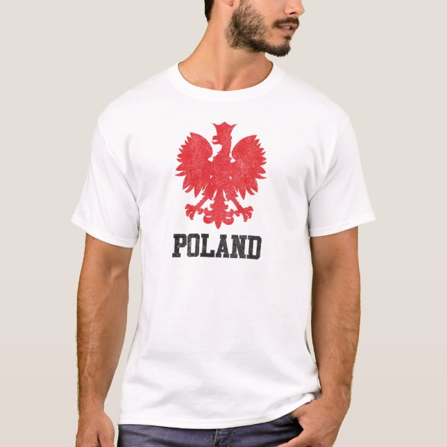 Vintages Polen T-Shirt (Vorderseite)