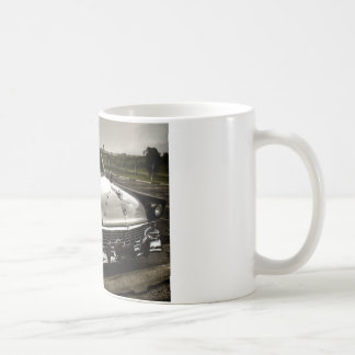 Vintages Polizei-Auto Kaffeetasse