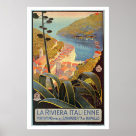 Vintages Portofino - Riviera Poster