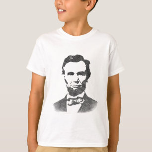Vintages Porträt Abraham Lincoln T-Shirt