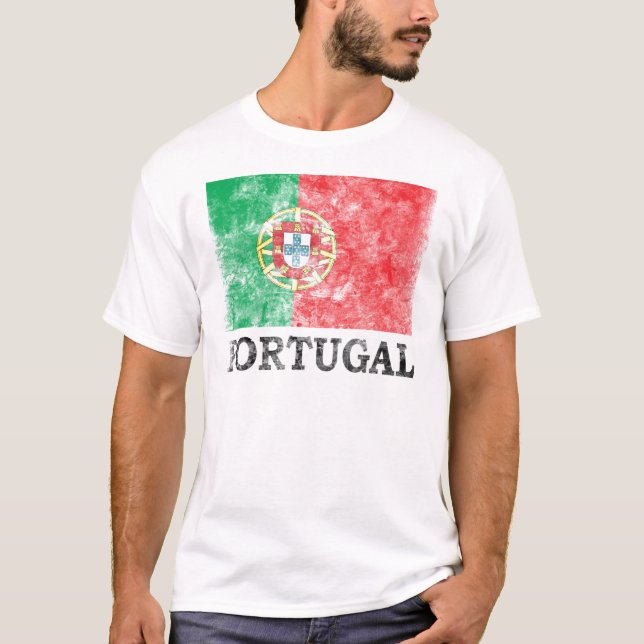 Vintages Portugal T-Shirt (Vorderseite)