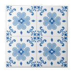 Vintages Portugiese Azulejo Fliesen-Muster Fliese<br><div class="desc">Vintager Portugiese Azulejo Fliesen-Musterumhüllungs-Teller Azulejo ist eine Form spanischen und Portugiese gemalten Zinn-glasig-glänzenden Keramik tilework. Azulejos werden auf dem Innenraum und dem Äußeren der Kirchen, Paläste, gewöhnliche Häuser, Schulen und heutzutage gefunden, Restaurants, Bars und sogar Eisenbahnen oder U-Bahnstationen. Sie setzen noch einen bedeutenden Aspekt der portugiesischen Architektur fest, während sie...</div>