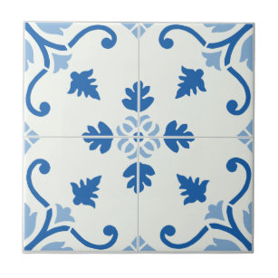 Vintages Portugiese Azulejo Fliesen-Muster Fliese
