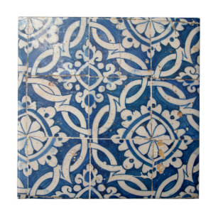 Vintages portugiesisches azulejo fliese