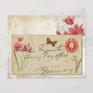 Vintages Post Floral Scrapbook