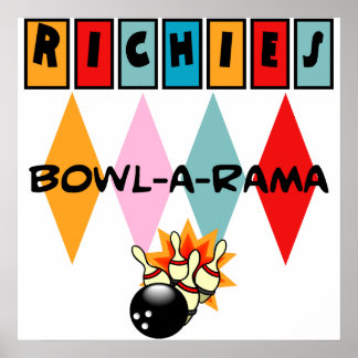 Vintages Poster der 60er Jahre