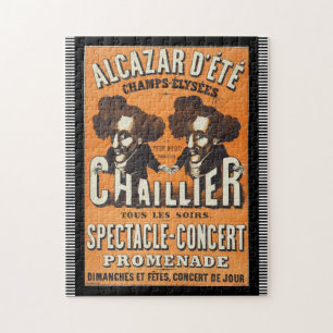 Vintages Posterpuzzle "Chaillier Concert"