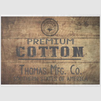 Vintages Premium Cotton Crate Decoupage Tissue Pap Seidenpapier