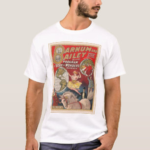 Vintages Programm für Barnum und Bailey T-Shirt