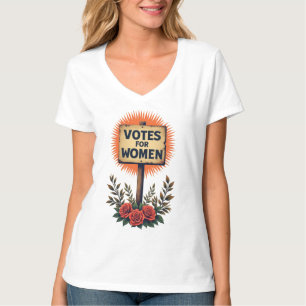 Vintages Protestzeichen für Frauen T-Shirt
