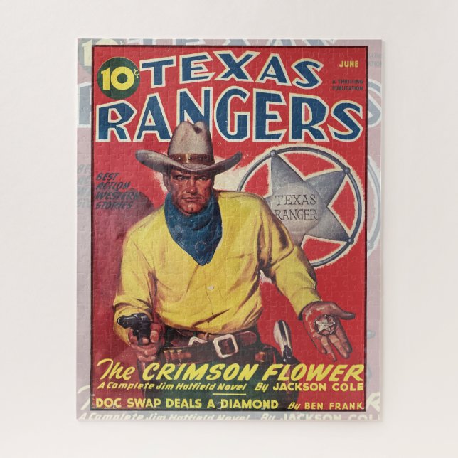 VINTAGES PULP-MAGAZIN-COVER-ART-WESTERN (Vertikal)