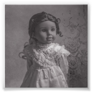 Vintages Puppensortrait - Tiana Fotodruck